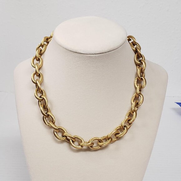 Cuban Geometry Stainless Steel Gold Plated Chain Classy Elegant High Quality - Picture 2 of 7